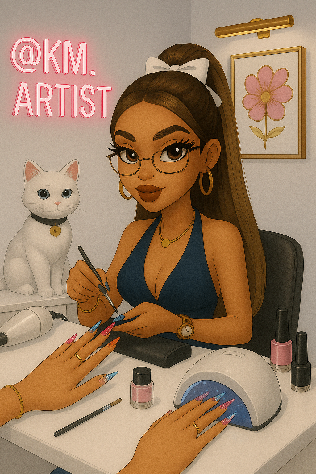 Kyara, Ongles chez Ambrose Studio
